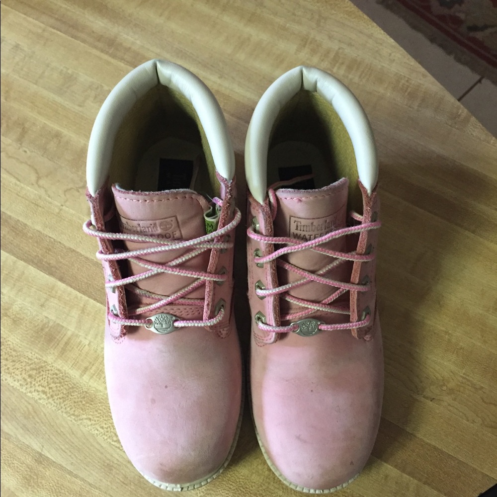 Pink Timberland
